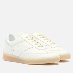 Женские кроссовки Maison Margiela MM6 6 Court FW24, цвет белый
