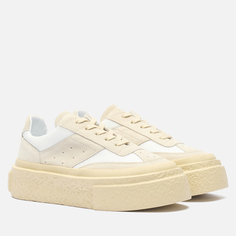 Женские кроссовки Maison Margiela MM6 Panelled Platform FW24, цвет бежевый