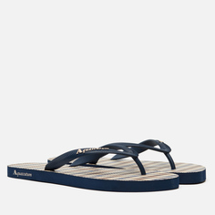 Мужские сланцы Aquascutum Beach Check Flip-Flop, цвет синий