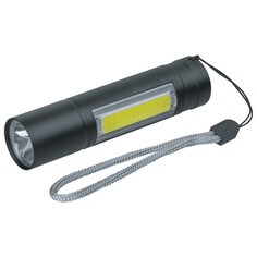 Фонари карманные фонарь-брелок NAVIGATOR 1LEDх1Вт +1СOBх3Вт 3 режима аккумуляторный 400мАч