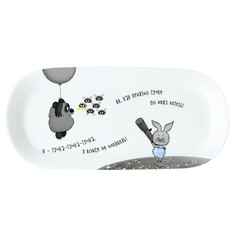 Блюда блюдо QUINSBERRY Винни Пух 25х11,5см овальное фарфор