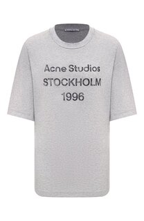 Хлопковая футболка Acne Studios
