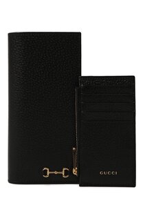Комплект из портмоне и футляра для кредитных карт Gucci