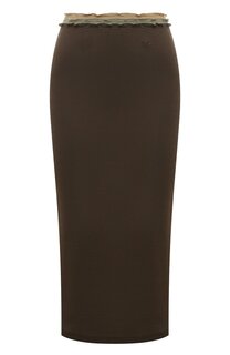 Хлопковая юбка Jil Sander