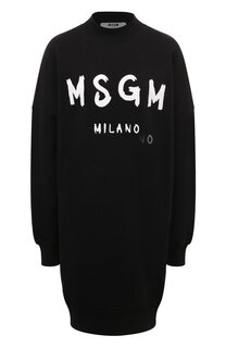 Хлопковое платье MSGM