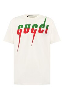 Хлопковая футболка Gucci