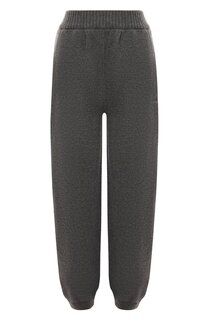 Джоггеры из шерсти и кашемира MSGM