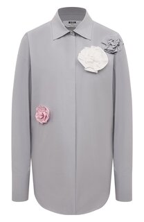 Хлопковая рубашка MSGM