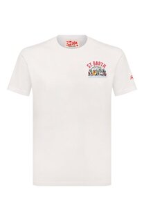 Хлопковая футболка MC2 Saint Barth