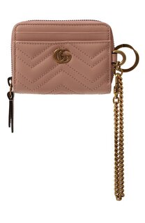 Кожаный футляр для кредитных карт Gucci