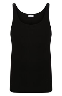 Хлопковая майка с круглым вырезом Dolce & Gabbana