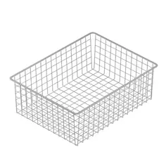 Корзина проволочная для системы Larvij 5.5x4.1x1.8 см цвет алюминий