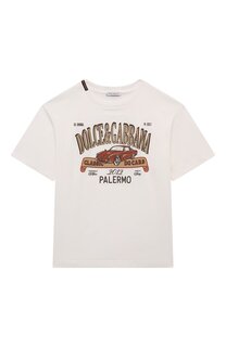 Хлопковая футболка Dolce & Gabbana