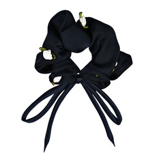 Резинка для волос из шелка с белыми розами, синяя Tais детская