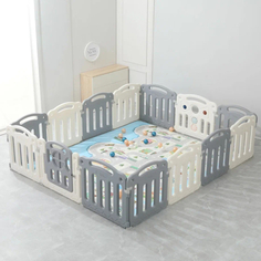 Манежи Манеж UNIX Kids Манеж UNIX Kids Classic 200x240 Grey