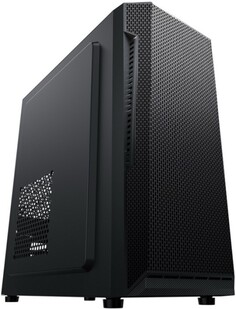 Корпус mATX ACD Coffre 104M MO-TC300-000 черный, без БП, 2xUSB 2.0, USB 3.0, audio