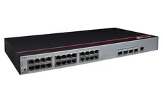 Коммутатор Huawei S5735-L24P4S-A1 (24*10/100/1000BASE-T ports, 4*GE SFP ports, PoE+, AC power) + Basic Software