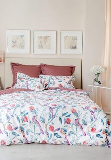 Постельное белье Евро Bellehome Гранатовый сад 300 TC