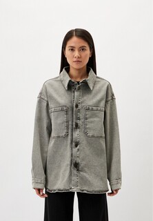 Рубашка джинсовая BLCV Hallstrom Light Marmor Grey Distressed