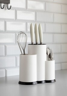 Подставка для кухонных инструментов DeNastia и ножей 23x20x11см