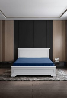 Простыня Евро Soft Silver 180х200х30, на резинке Круиз