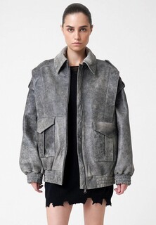 Куртка кожаная Patratskaya BATKA VINTAGE