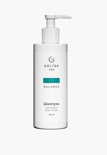 Шампунь Гельтек для жирной кожи головы, 240 мл
