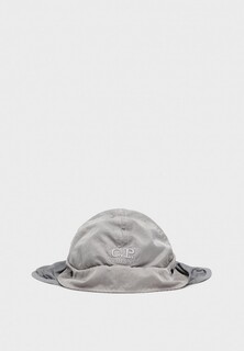 Панама C.P. Company nylon b neck flap bucket hat drizzle
