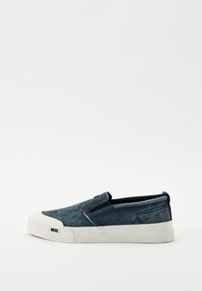 Слипоны Diesel из денима