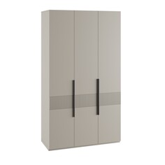 Шкаф 3х ств ника, 1350х500х2100, кашемир/дуб/бежевый мдф NO Brand