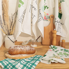 Набор кухонных полотенец Доляна