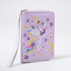 Кошелек детский на молнии, цвет сиреневый Выбражулька