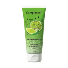 Скраб для лица compliment рисовый, очищение и обновление, 100 мл NO Brand