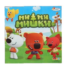 Кубики Ми-ми-мишки, Умные игры 01320-MMM Играем вместе