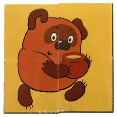 Кубики СОЮЗМУЛЬТФИЛЬМ, Умные игры 01318-WINNIE