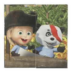 Кубики Маша И МЕДВЕДЬ, Умные игры 01318-MIM