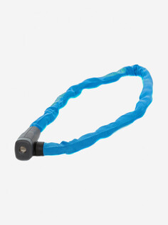 Замок велосипедный с ключами ABUS Steel-O-Chain, Голубой