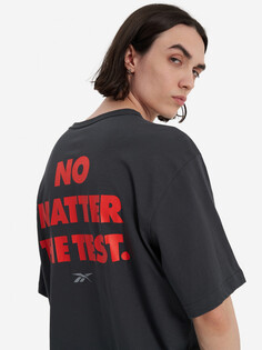 Футболка мужская Reebok No Matter The Test, Серый