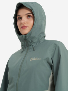 Куртка мембранная женская Jack Wolfskin Weiltal, Зеленый