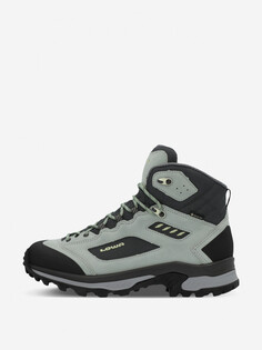 Ботинки женские Lowa Corvara GTX Mid, Зеленый