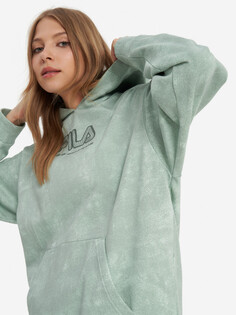 Худи женская FILA, Зеленый
