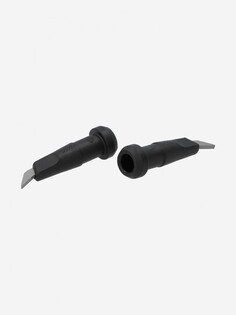 Наконечники для роллерных палок KV+ Vid Tip Rollski Extra 10Mm, 1 пара, Черный