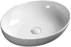 Раковина-чаша Cerutti Spa CR0019 51,5x39,5 см, накладная, белый