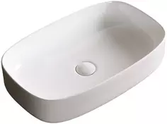 Раковина-чаша Cerutti Spa CR0045 59x37 см, накладная, белый