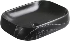 Раковина-чаша Cerutti Spa CR0086 MMB2 56,5x40 см, накладная, черный мрамор