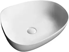 Раковина-чаша Cerutti Spa CR0044C 55x42 см, накладная, белый