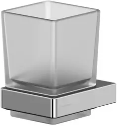 Стакан для зубных щеток Whitecross Cubo CU2430CR настенный, хром