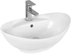 Раковина-чаша Cerutti Spa CR7003 60x39,5 см, накладная, белый