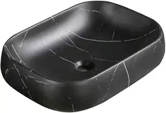 Раковина-чаша Cerutti Spa CR0086 MMB1 56,5x40 см, накладная, черный мрамор