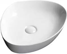 Раковина-чаша Cerutti Spa CR0021C 50x40 см, накладная, белый